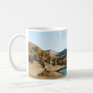 AERIAL PHOTOGRAPHY OF CONCRETE ROAD COFFEE MUG