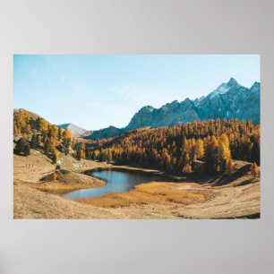 AERIAL PHOTOGRAPHY OF CONCRETE ROAD POSTER