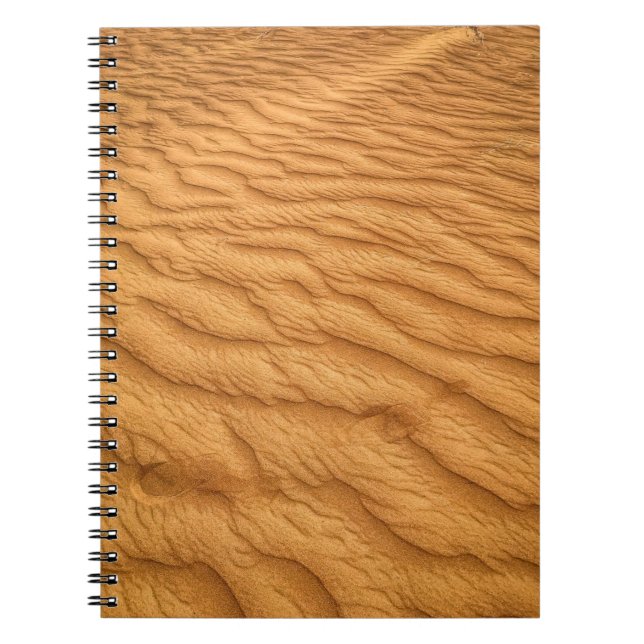 Aerial photography of desert notebook (Front)