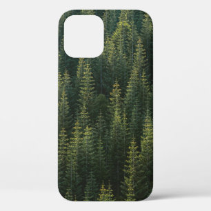 AERIAL PHOTOGRAPHY OF FOREST iPhone 12 CASE