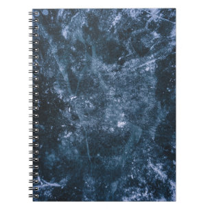 Aerial photography of green field notebook
