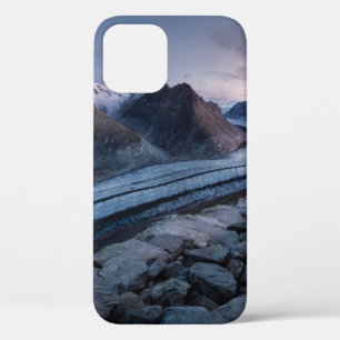 AERIAL PHOTOGRAPHY OF MOUNTAIN AND RIVER iPhone 12 CASE