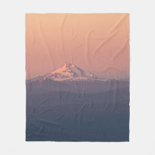 AERIAL PHOTOGRAPHY OF MOUNTAIN WITH SNOW FLEECE BLANKET