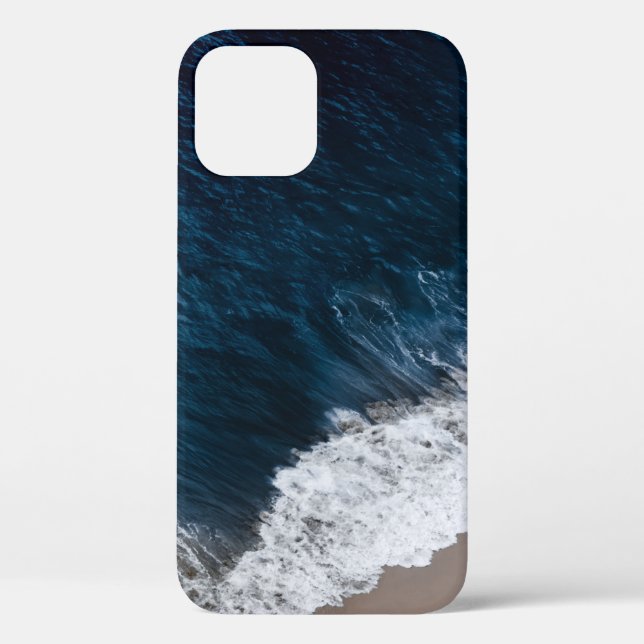 AERIAL PHOTOGRAPHY OF SEASHORE Case-Mate iPhone CASE (Back)