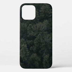 Aerial photography of trees iPhone 12 case