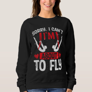 Aerial Silk Dancing Acrobat Gymnastics Aerial Circ Sweatshirt