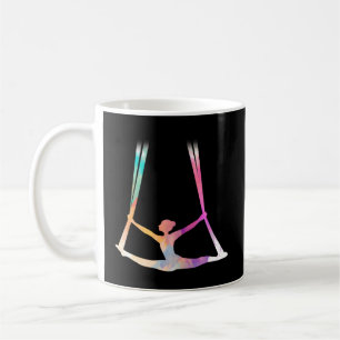 Aerial Silks Circus Yoga Coffee Mug