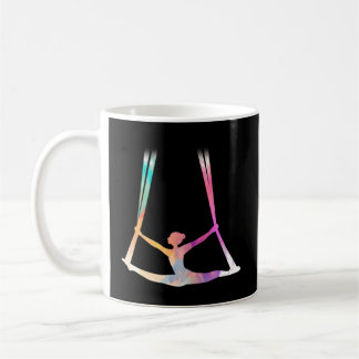 Aerial Silks Circus Yoga Coffee Mug