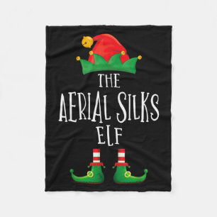 Aerial Silks Elf Shirt Family Matching Pajamas Chr Fleece Blanket