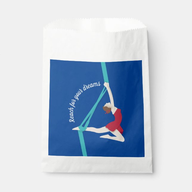 Aerial Silks Favour Bag (Front)