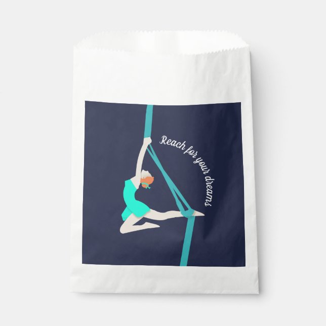 Aerial Silks Favour Bag (Front)