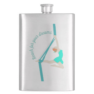 Aerial Silks Hip Flask