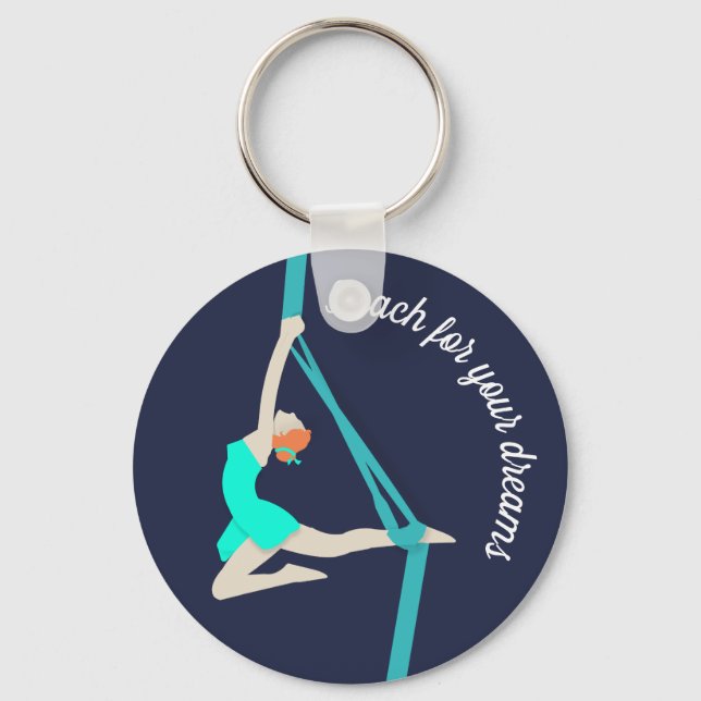 Aerial Silks Key Ring (Front)