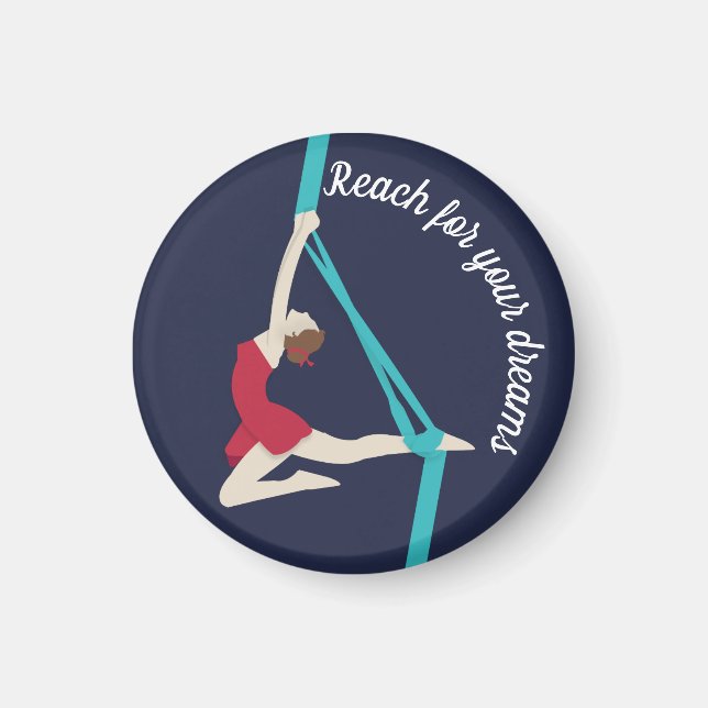 Aerial Silks Magnet (Front)