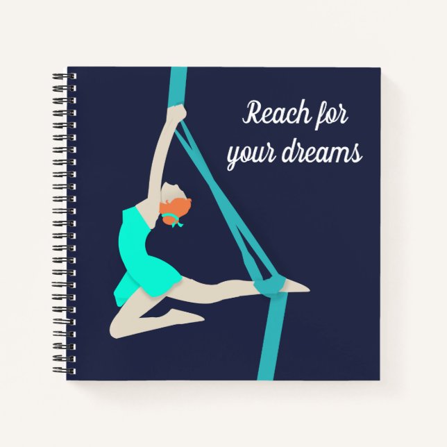 Aerial Silks Notebook (Front)
