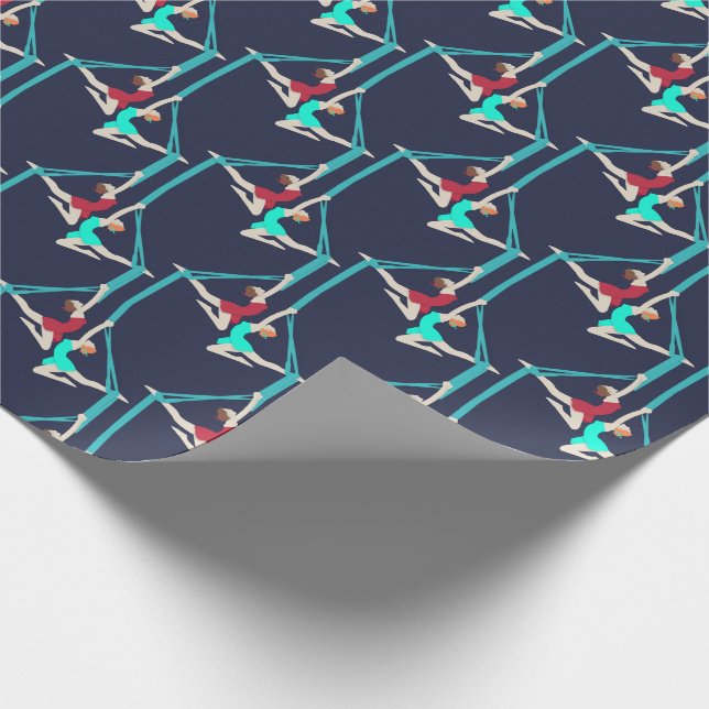 Aerial Silks Wrapping Paper (Corner)