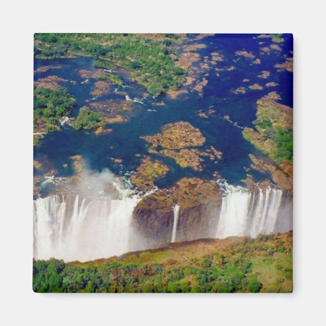aerial vic falls magnet (Front)