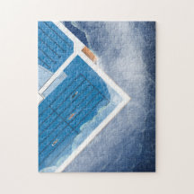 Aerial View Bondi Icebergs Pools Sydney Australia