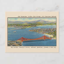 Aerial View, Golden Gate Bridge, San Francisco Bay