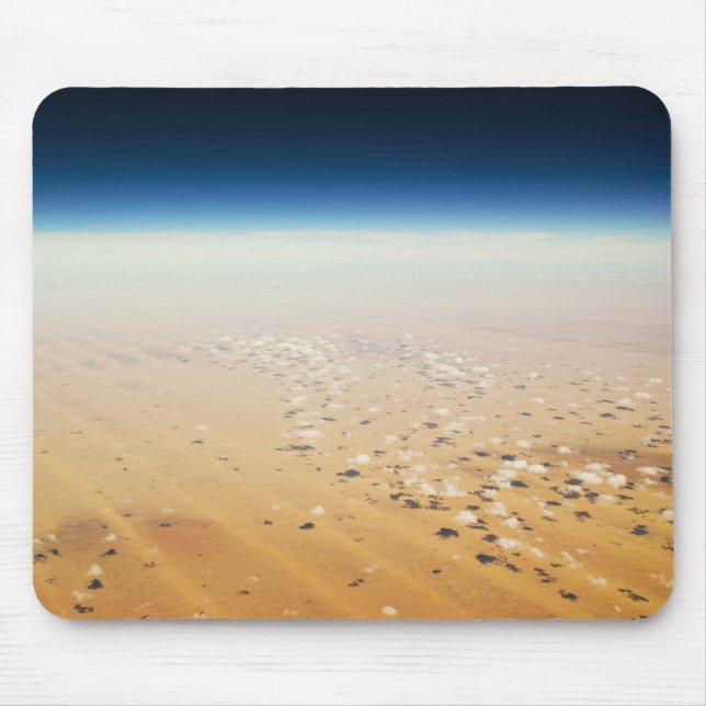 Aerial view of a desert mouse pad (Front)