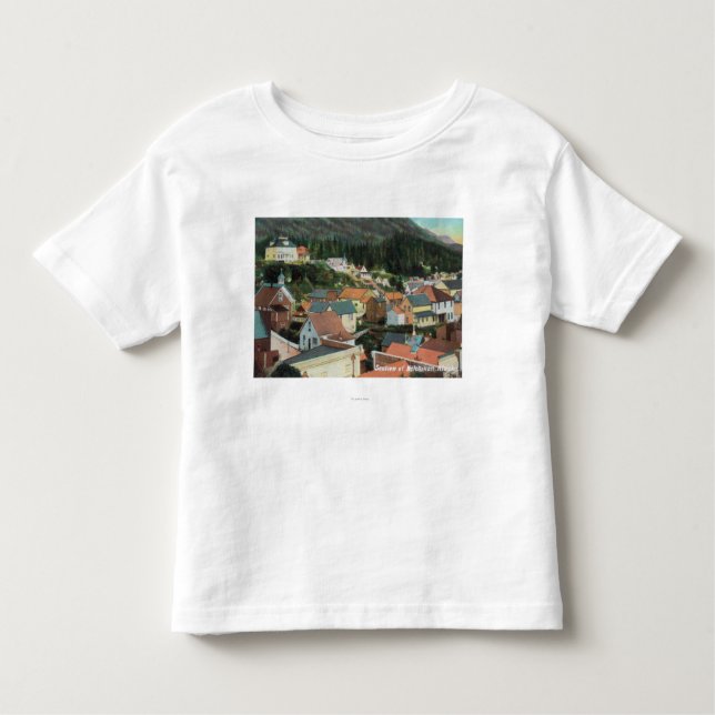 Aerial View of a Section of the City Toddler T-Shirt (Front)