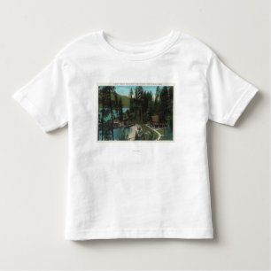 Aerial View of a Typical Summer Home on the Toddler T-Shirt