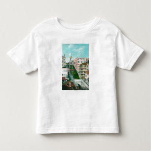 Aerial View of Angels Flight Trolley Toddler T-Shirt