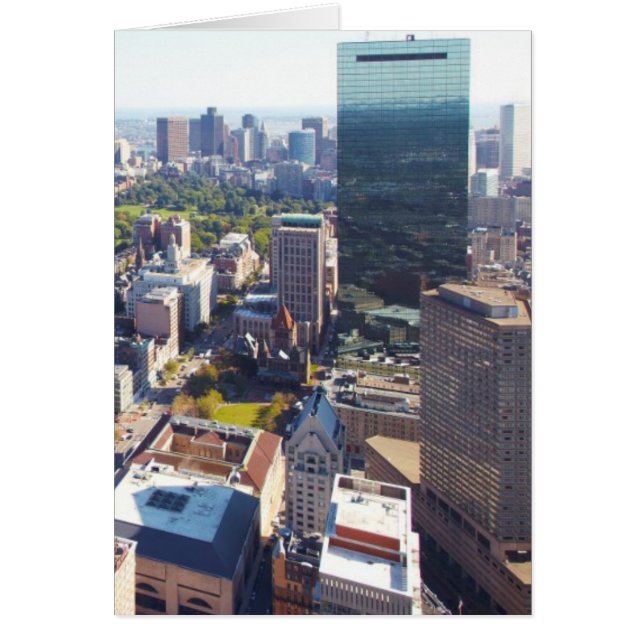 Aerial view of Boston (Front)