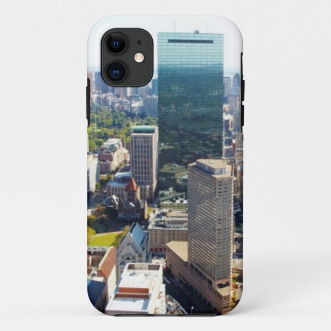 Aerial view of Boston 2 Case-Mate iPhone Case (Back)
