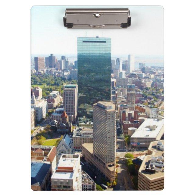 Aerial view of Boston 2 Clipboard (Front)