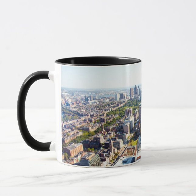Aerial view of Boston 2 Mug (Left)