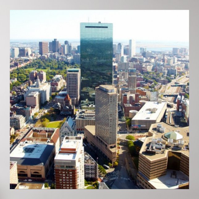 Aerial view of Boston 2 Poster (Front)