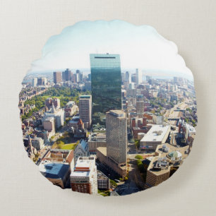 Aerial view of Boston 2 Round Cushion