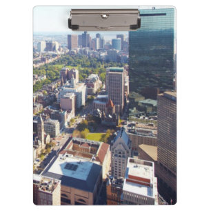 Aerial view of Boston Clipboard