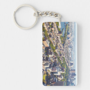 Aerial view of Boston Key Ring