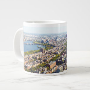 Aerial view of Boston Large Coffee Mug