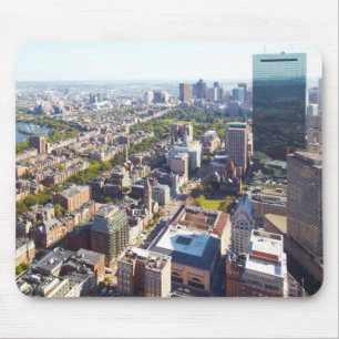 Aerial view of Boston Mouse Pad