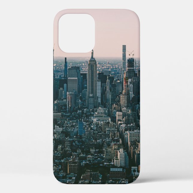 AERIAL VIEW OF CITY BUILDINGS DURING DAYTIME Case-Mate iPhone CASE (Back)