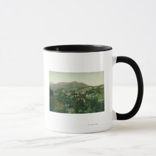 Aerial View of City, Mt Tamalpais Mug