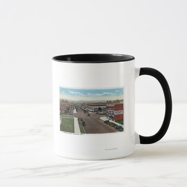 Aerial View of Commerce Avenue Mug (Right)