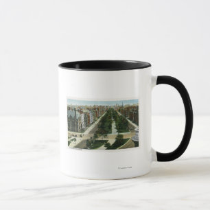 Aerial View of Commonwealth Avenue Mug