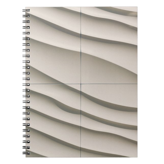 Aerial view of desert notebook (Front)