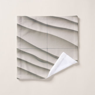 Aerial view of desert wash cloth