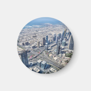 Aerial View Of Dubai Magnet