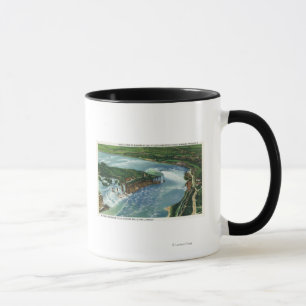 Aerial View of Entire Niagara Falls 2 Mug