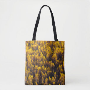 AERIAL VIEW OF FOREST TOTE BAG
