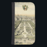Aerial View of Formal Garden by Eric Dahlbergh Samsung S4 Wallet Case<br><div class="desc">An intricate drawing of an aerial view of a formal garden. Created by Eric Dahlbergh,  this piece shows an immense stretch of lush greenery just waiting to be traversed. Purchase this lovely piece today!</div>