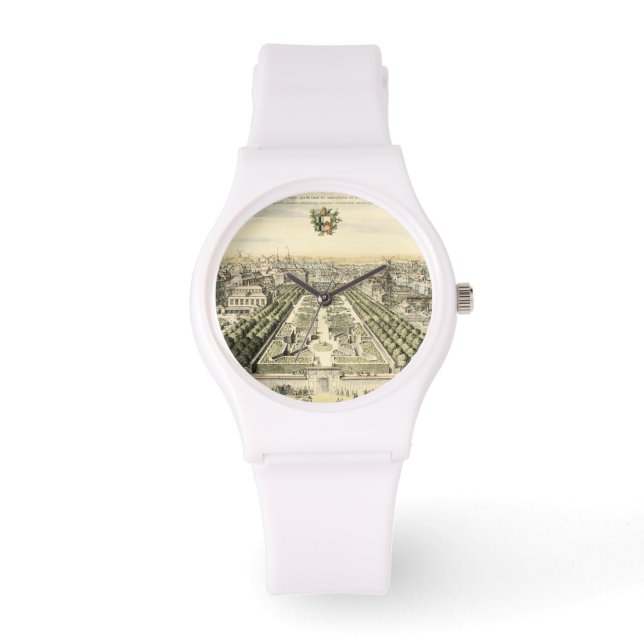 Aerial View of Formal Garden by Eric Dahlbergh Watch (Front)