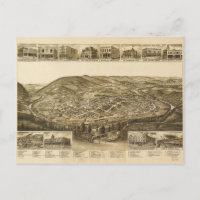 Aerial View of Harriman, Tennessee (1892)