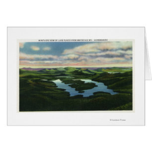 Aerial View of Lake Placid